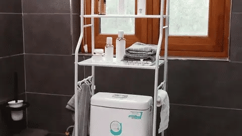 🚽 RACK ORGANIZADOR DE BAÑO – APROVECHA CADA ESPACIO 🛁