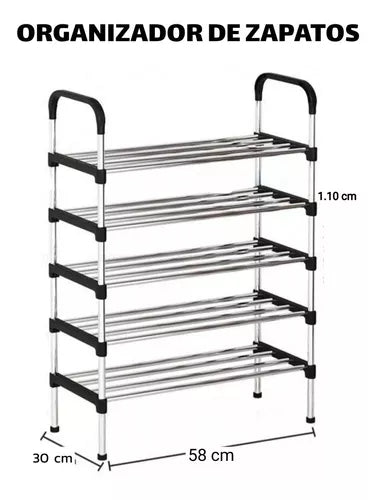 👟 ORGANIZADOR DE ZAPATOS METÁLICO – MÁXIMA CAPACIDAD Y ORDEN EN TU HOGAR