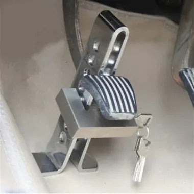 🔒 TRABA ANTIRROBO DE PEDAL – MÁXIMA SEGURIDAD PARA TU AUTO