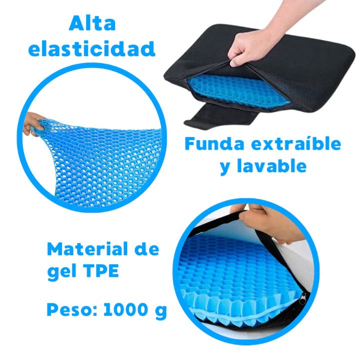 Cojín de Respaldo Para Auto (GEL)