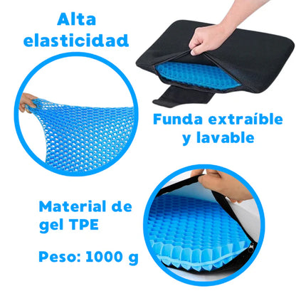 Cojín de Respaldo Para Auto (GEL)