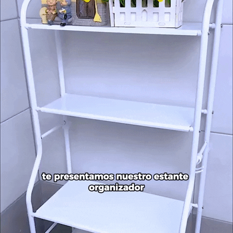 🚽 RACK ORGANIZADOR DE BAÑO – APROVECHA CADA ESPACIO 🛁